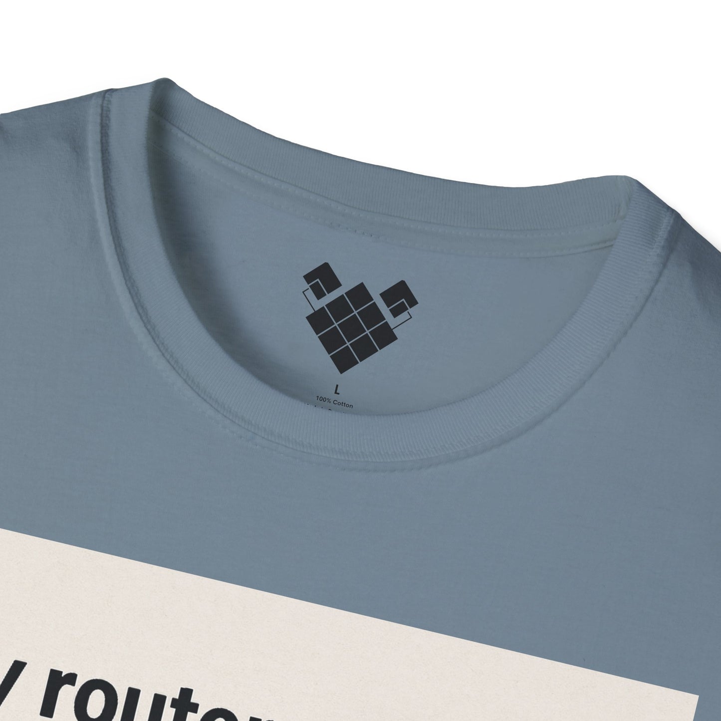 ByteSizedJokes Tee – FunnyRouter Talk Unisex Softstyle T-Shirt