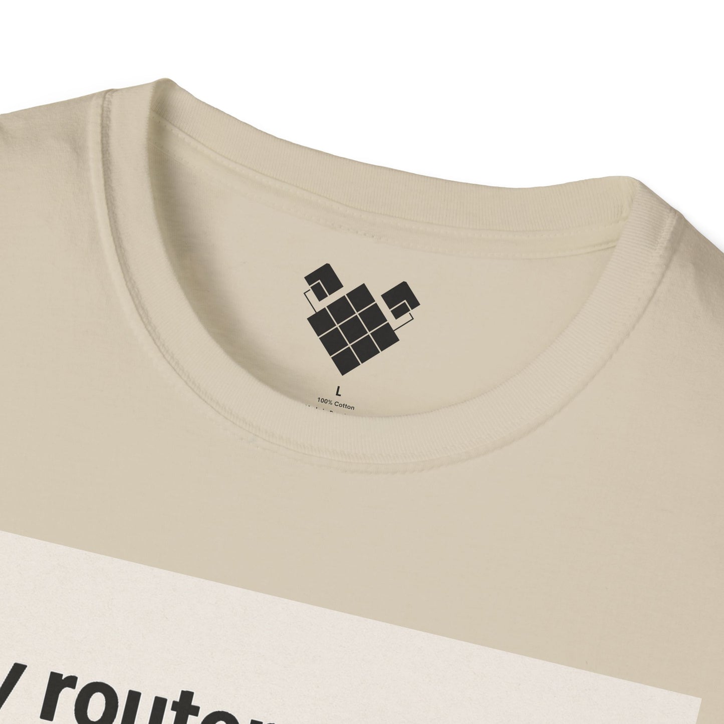 ByteSizedJokes Tee – FunnyRouter Talk Unisex Softstyle T-Shirt
