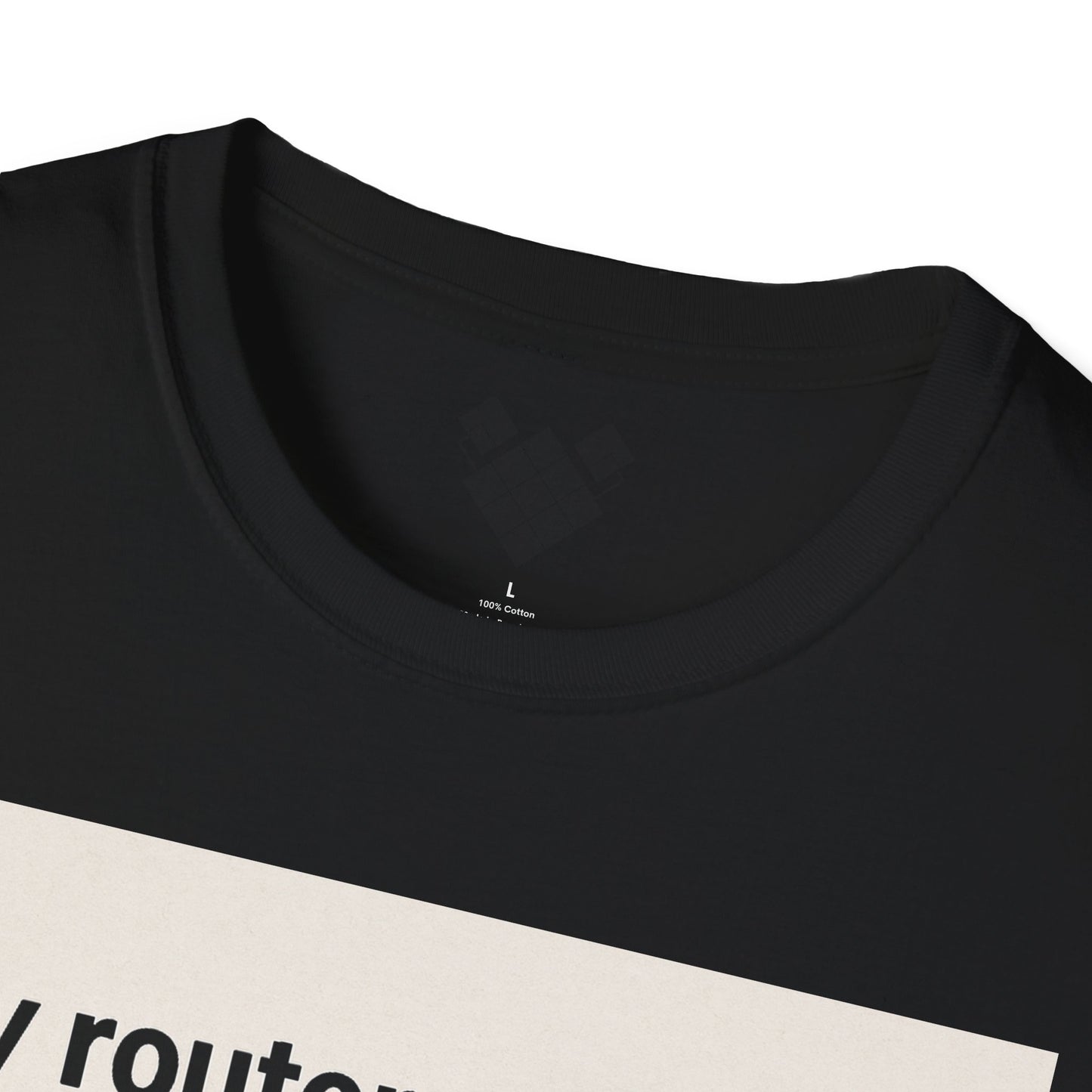 ByteSizedJokes Tee – FunnyRouter Talk Unisex Softstyle T-Shirt