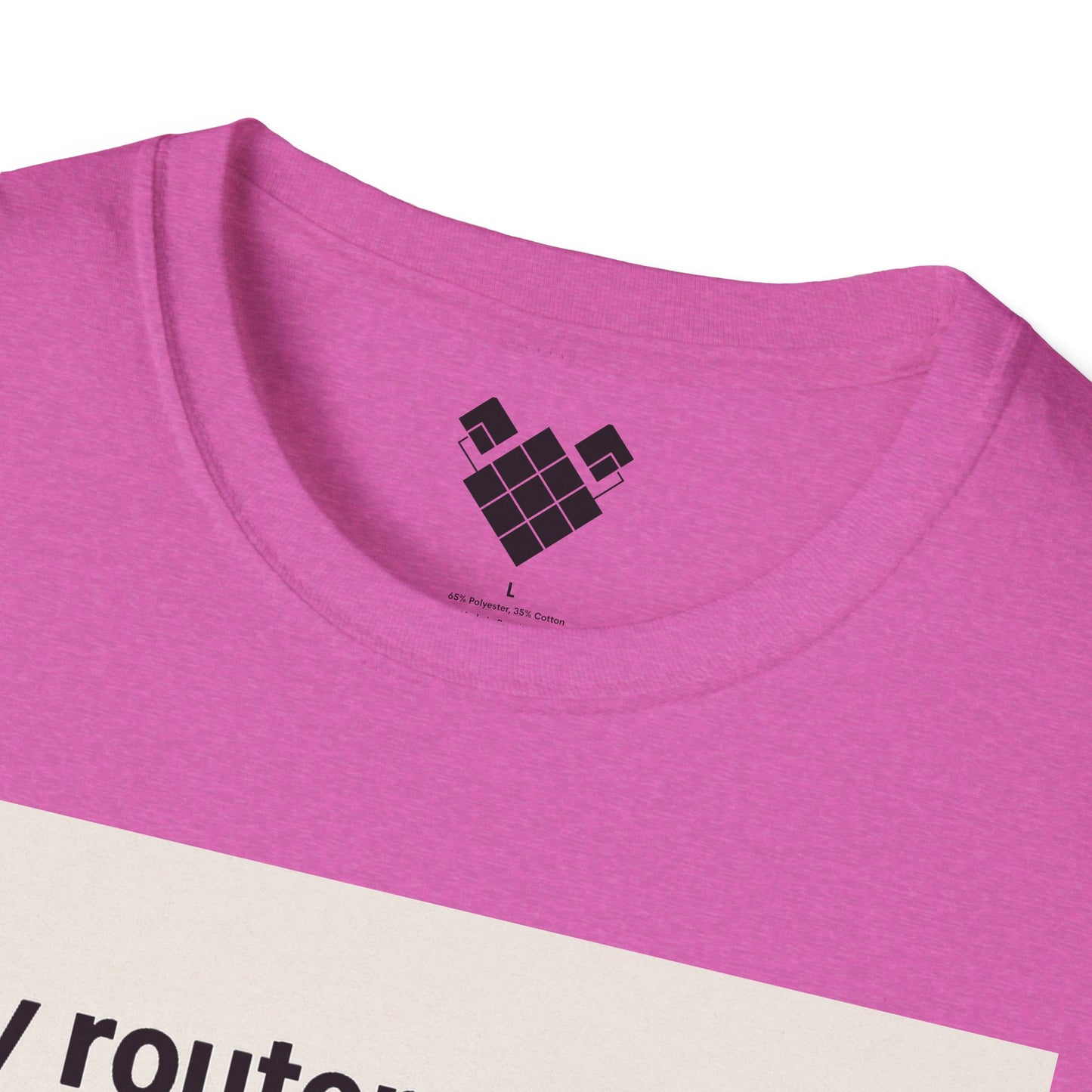 ByteSizedJokes Tee – FunnyRouter Talk Unisex Softstyle T-Shirt
