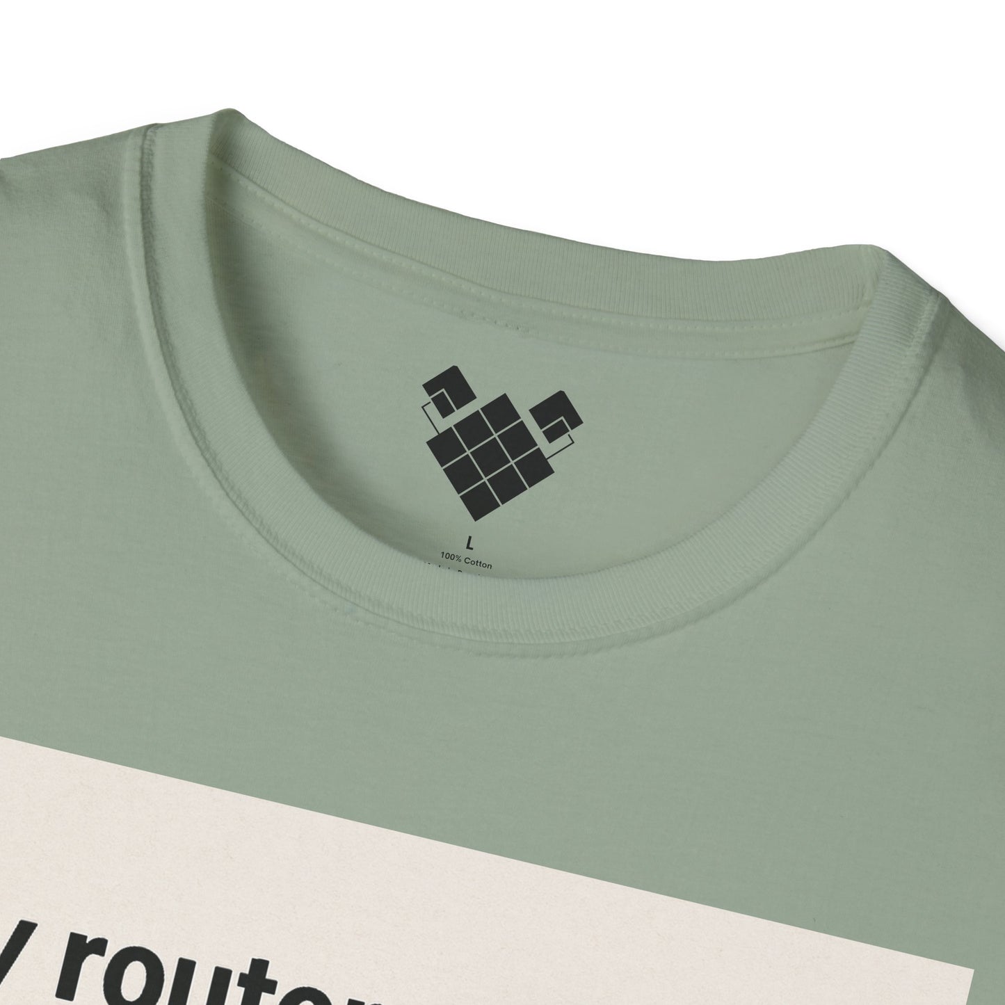 ByteSizedJokes Tee – FunnyRouter Talk Unisex Softstyle T-Shirt