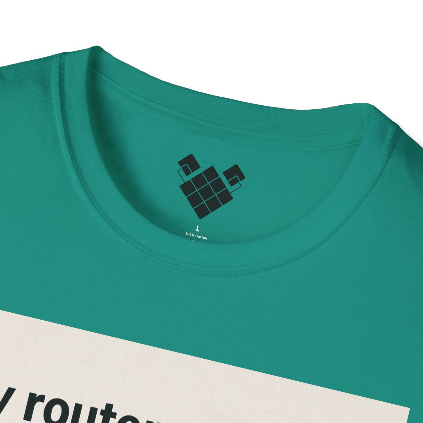 ByteSizedJokes Tee – FunnyRouter Talk Unisex Softstyle T-Shirt