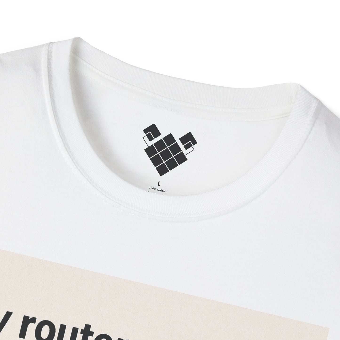 ByteSizedJokes Tee – FunnyRouter Talk Unisex Softstyle T-Shirt