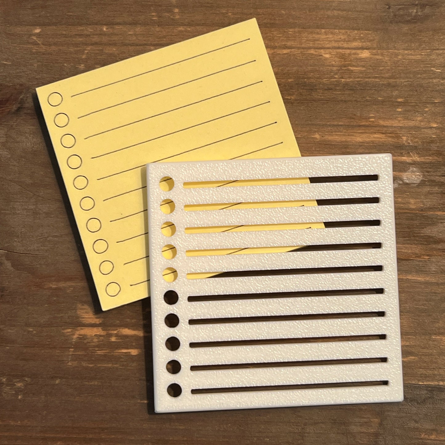 Sticky Note Stencils - 3”x3”