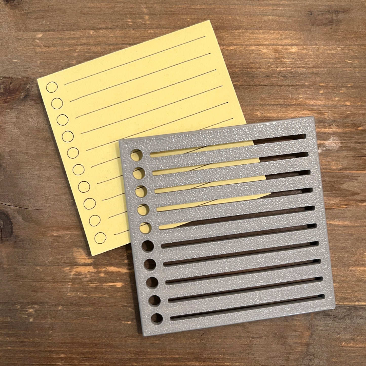Sticky Note Stencils - 3”x3”