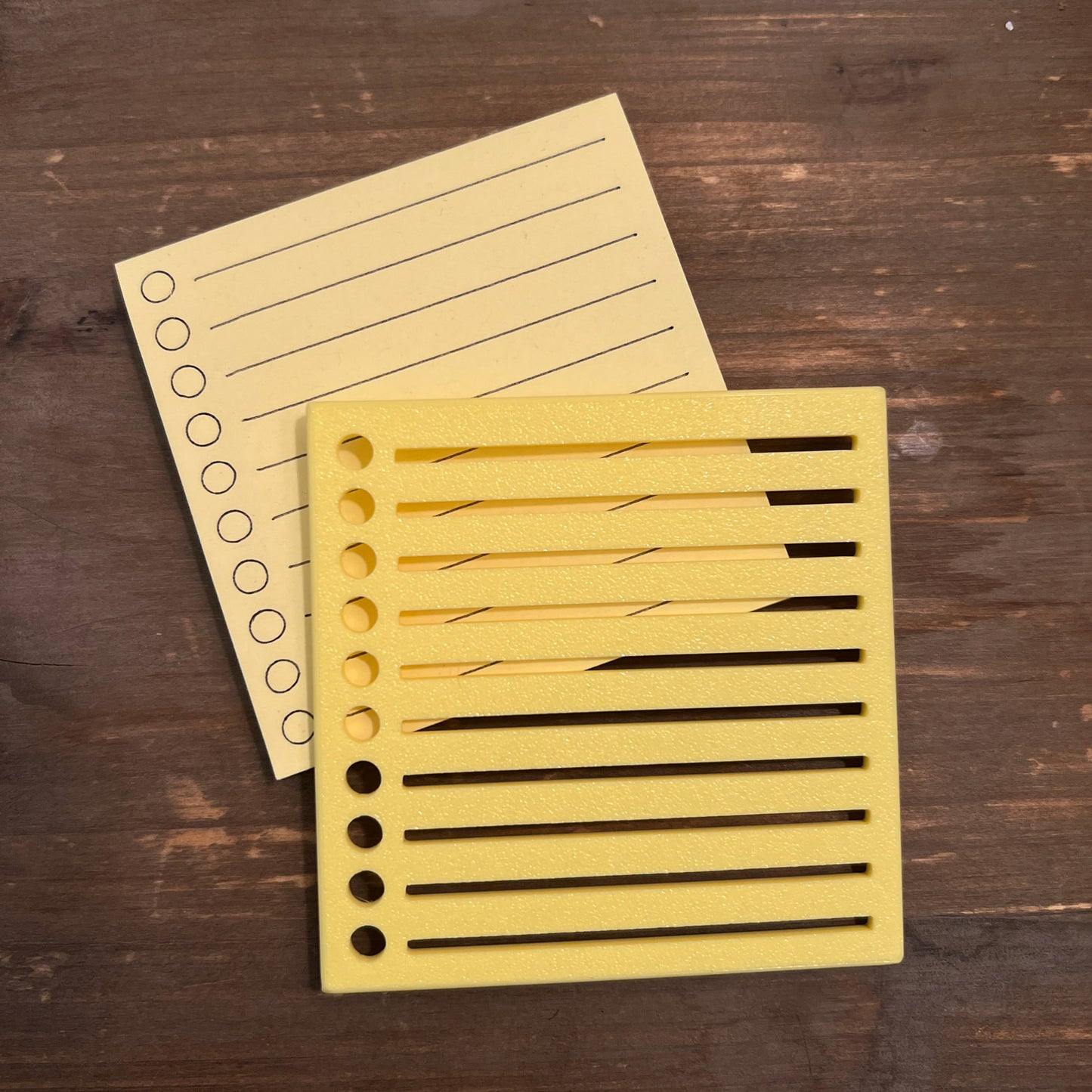 Sticky Note Stencils - 3”x3”
