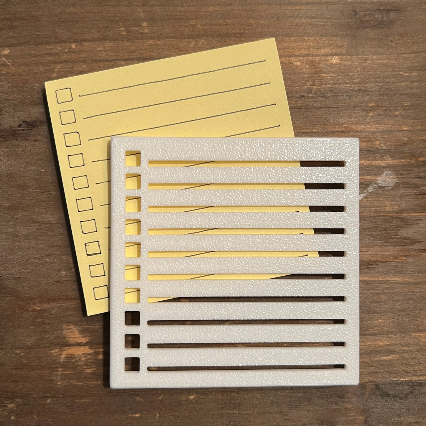 Sticky Note Stencils - 3”x3”
