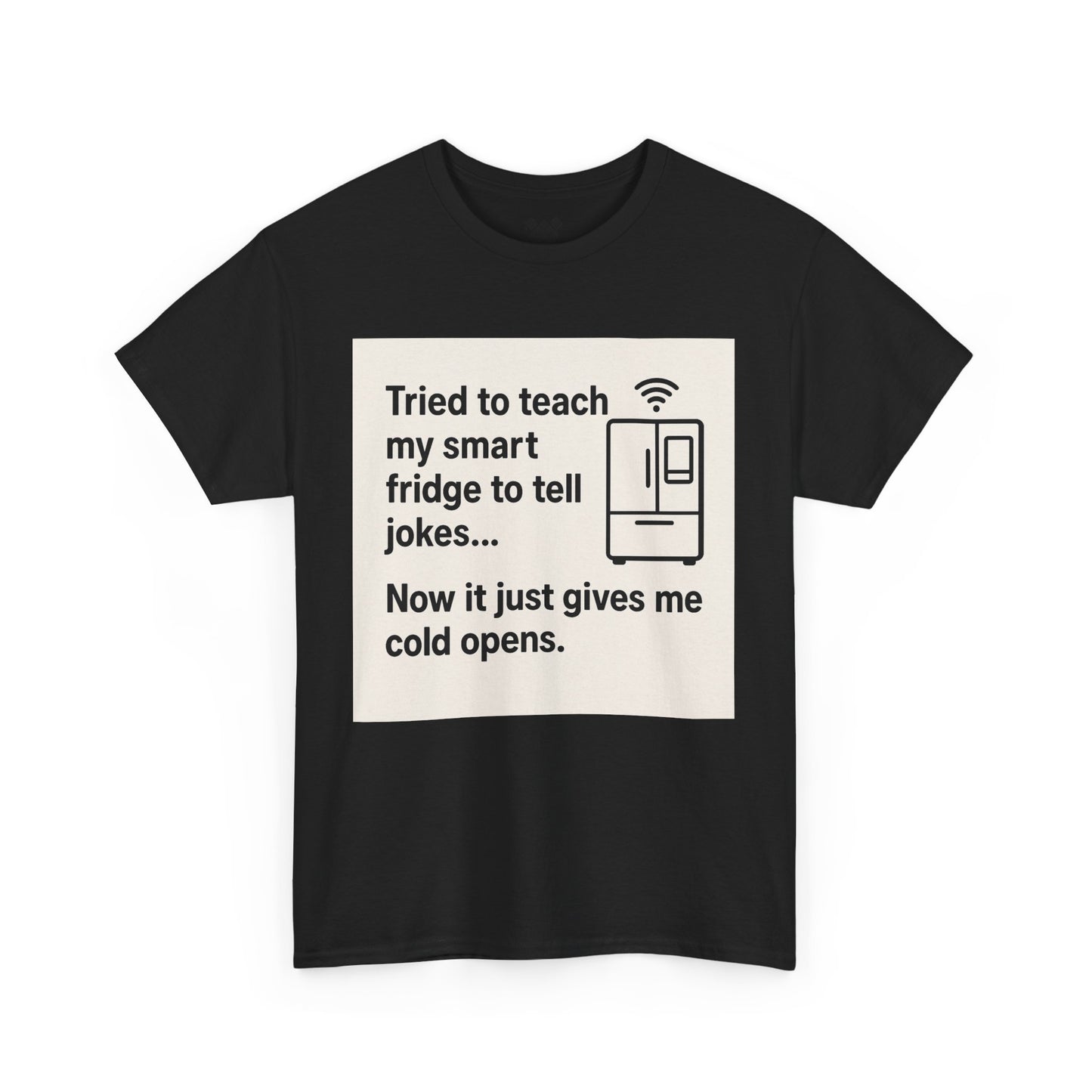 ByteSizedJokes Tee – ColdOpen Fridge Unisex Heavy Cotton Tee