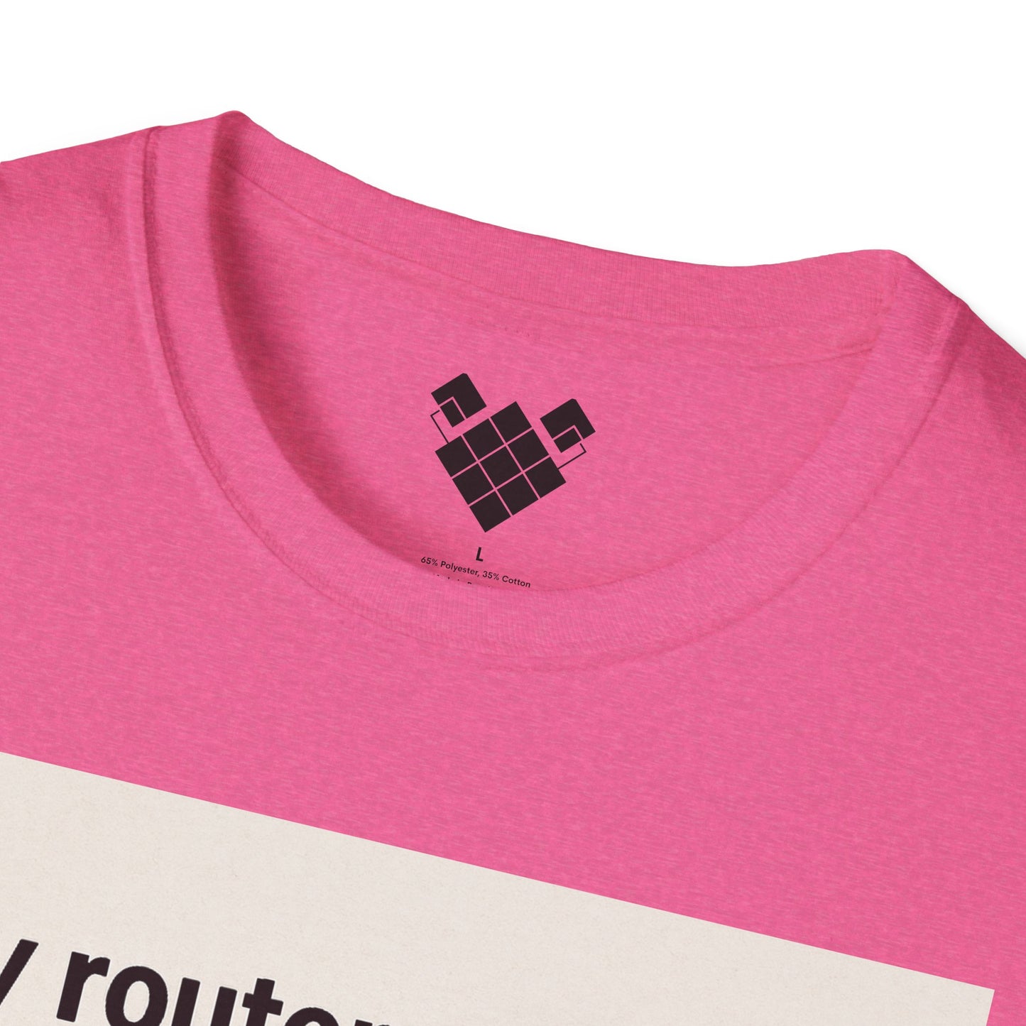 ByteSizedJokes Tee – FunnyRouter Talk Unisex Softstyle T-Shirt