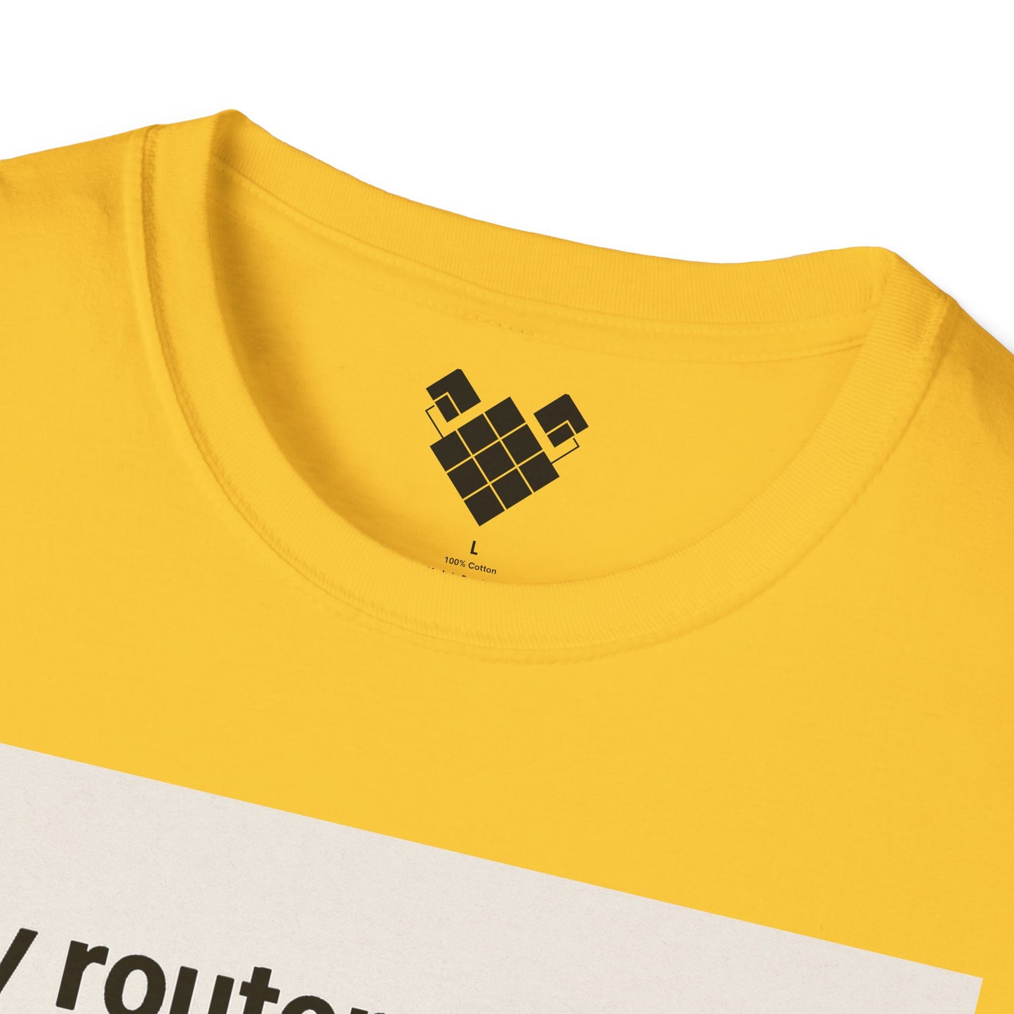 ByteSizedJokes Tee – FunnyRouter Talk Unisex Softstyle T-Shirt