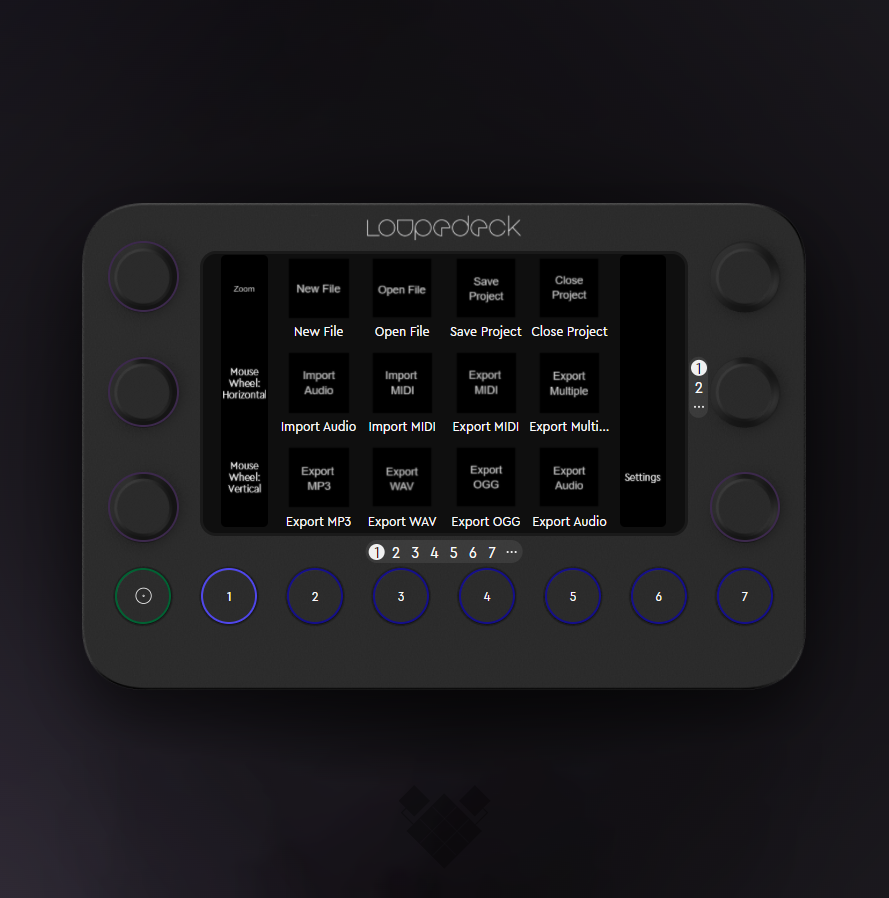 Audacity Profile for Loupedeck Live