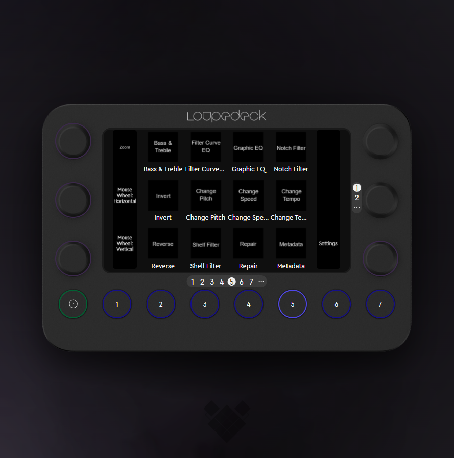Audacity Profile for Loupedeck Live