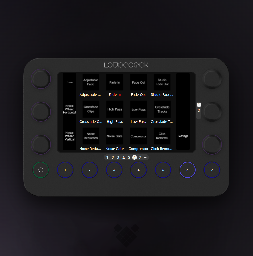 Audacity Profile for Loupedeck Live