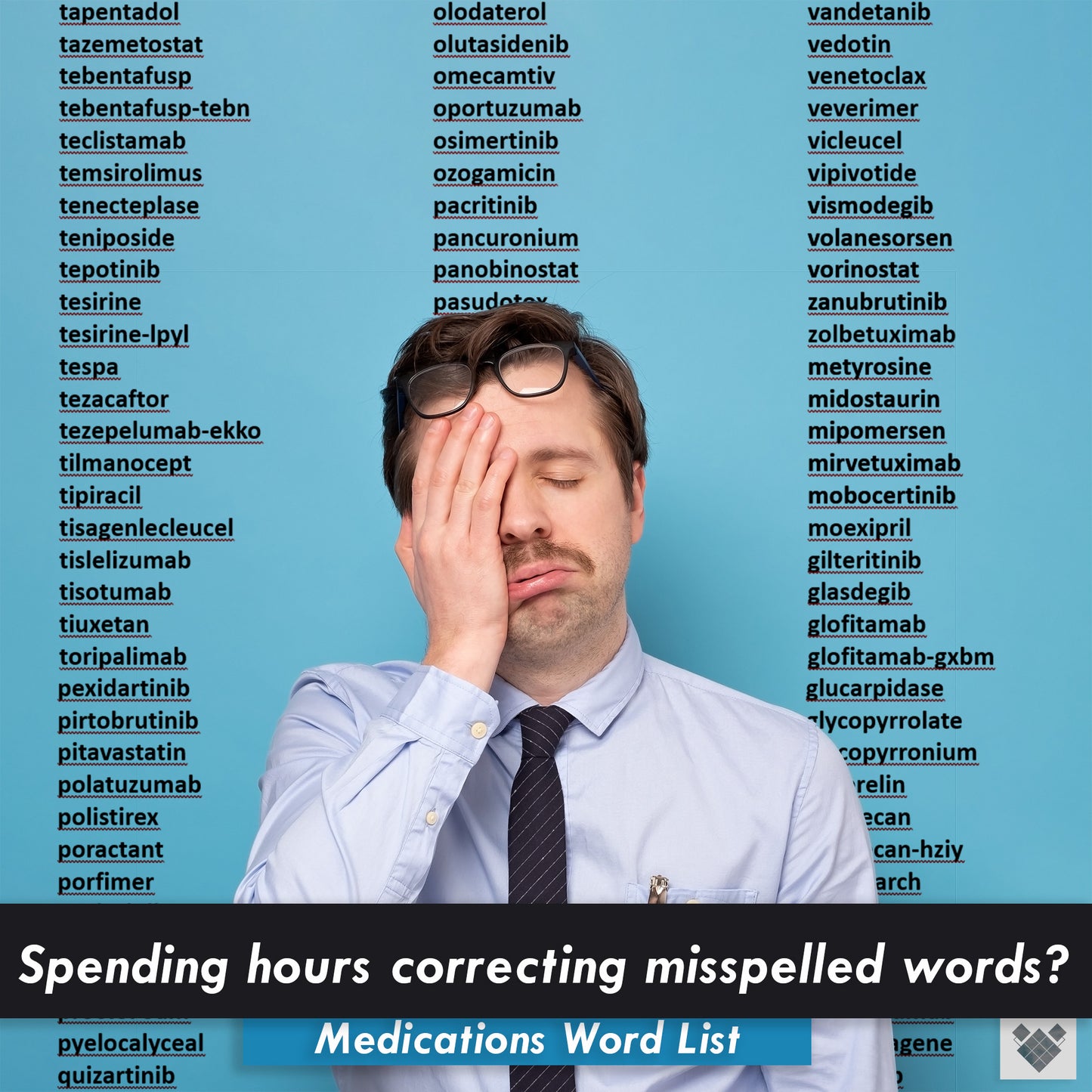 Medications Name Word List
