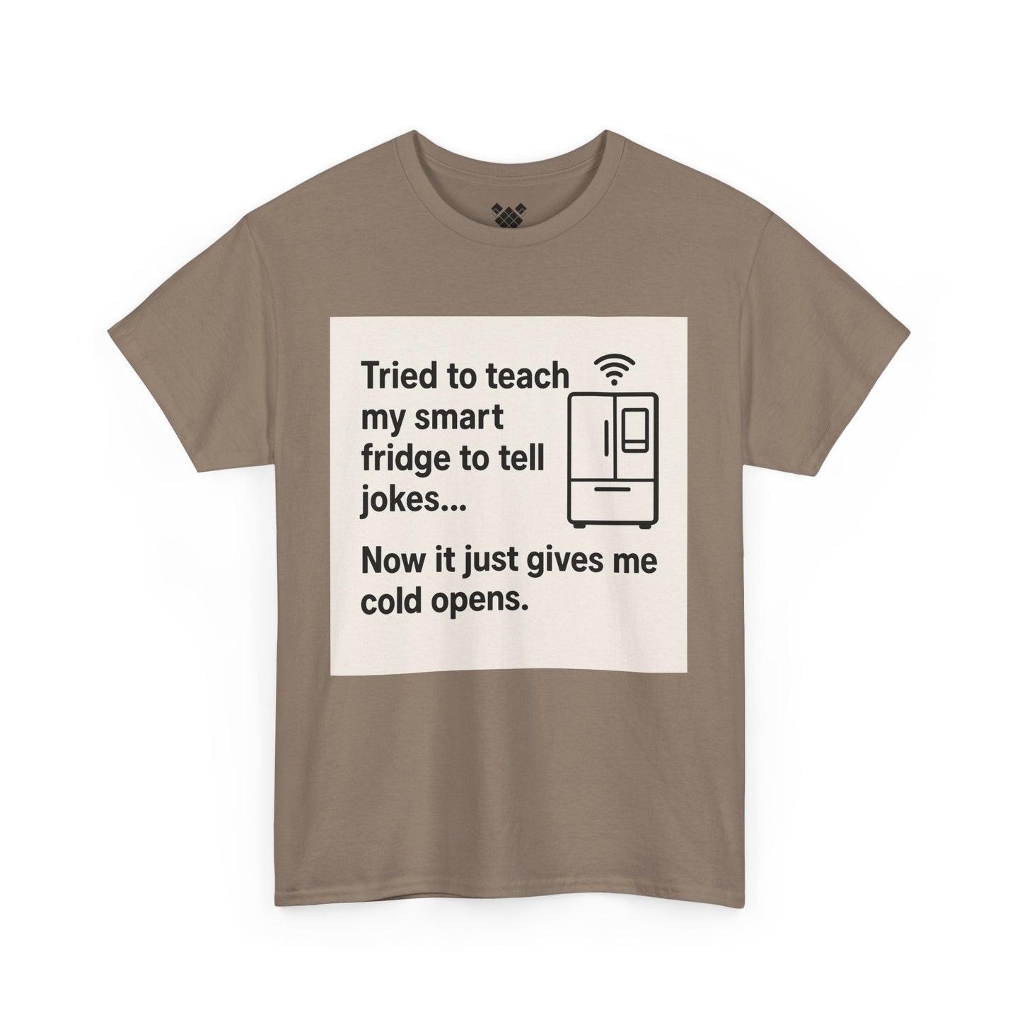 ByteSizedJokes Tee – ColdOpen Fridge Unisex Heavy Cotton Tee
