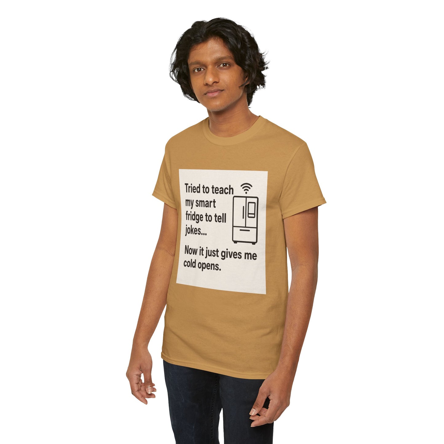 ByteSizedJokes Tee – ColdOpen Fridge Unisex Heavy Cotton Tee