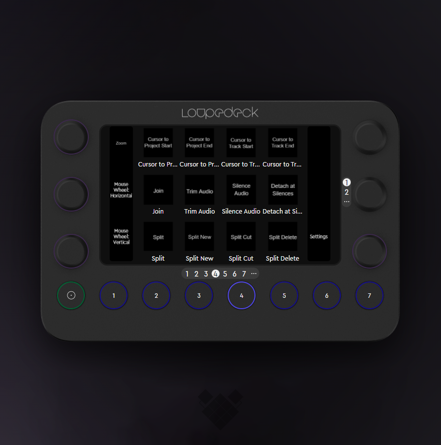 Audacity Profile for Loupedeck Live