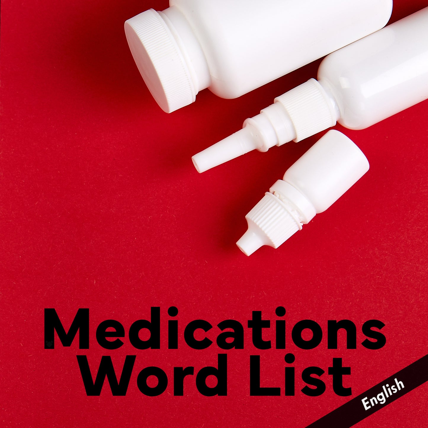 Medications Name Word List