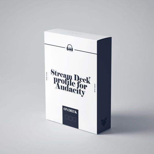 Audacity Profile for Stream Deck Pedal