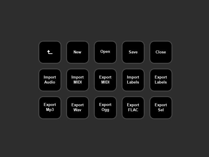 Audacity Profile for Stream Deck